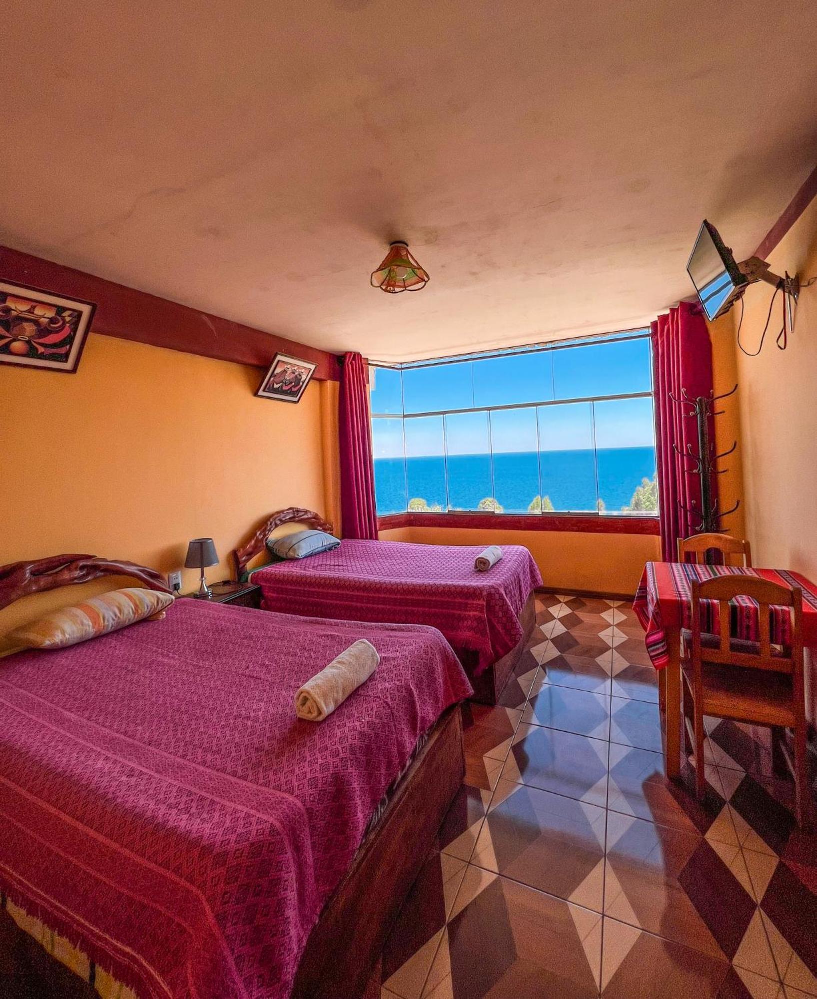 Hostal Sol Y Lago Copacabana  Dış mekan fotoğraf
